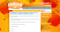Desktop Screenshot of blog-interfor.fr